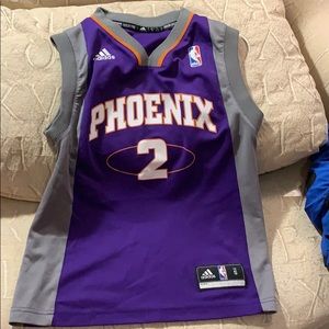 Boys small adidas Phoenix suns bledsoe Jersey